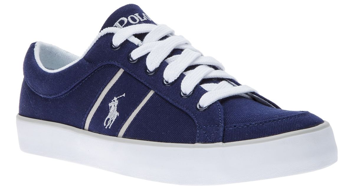 polo sneakers blue