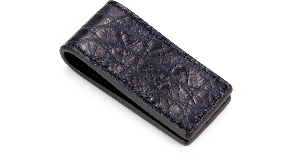 Gucci Magnetic Money Clip in Sapphire 