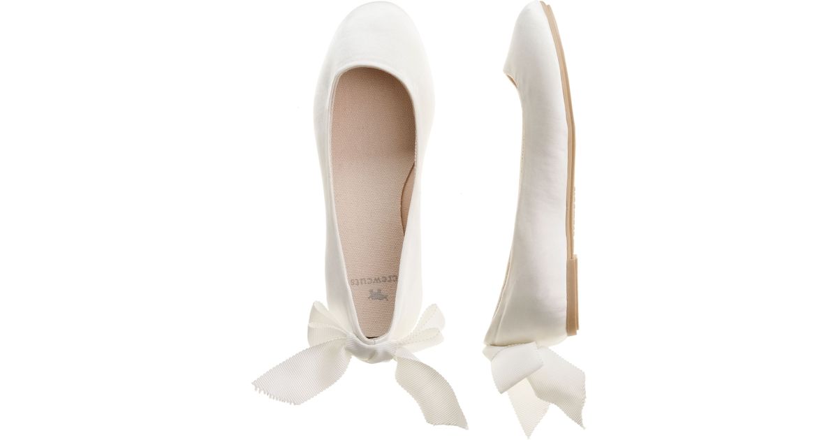 girls white ballet flats
