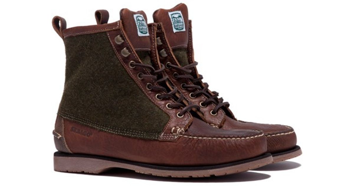filson sebago kettle boot