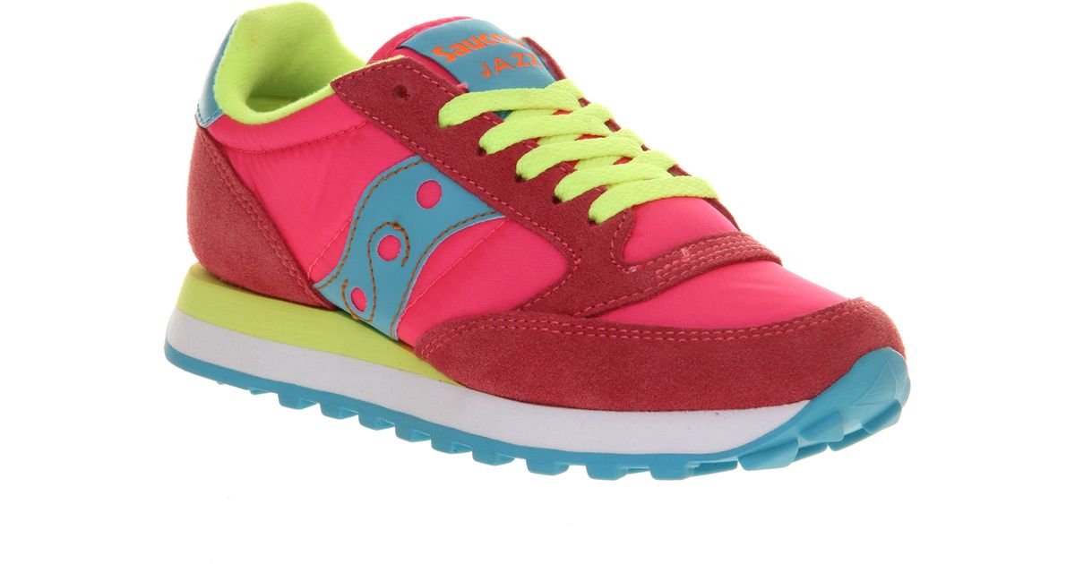 saucony jazz womens pink