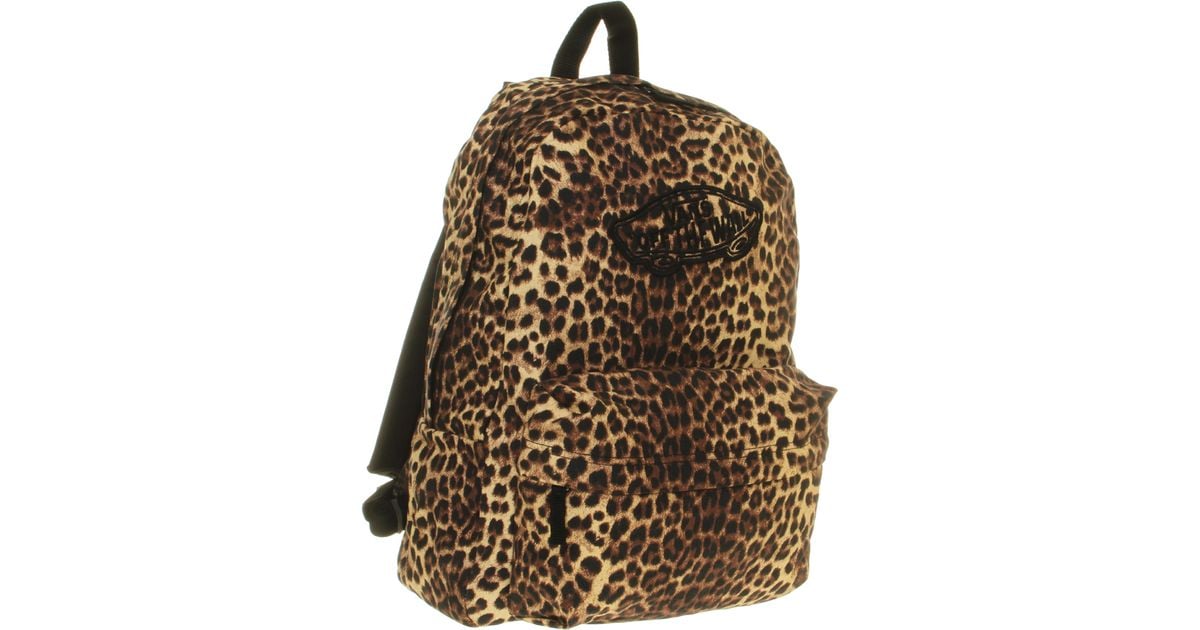 vans cheetah backpack