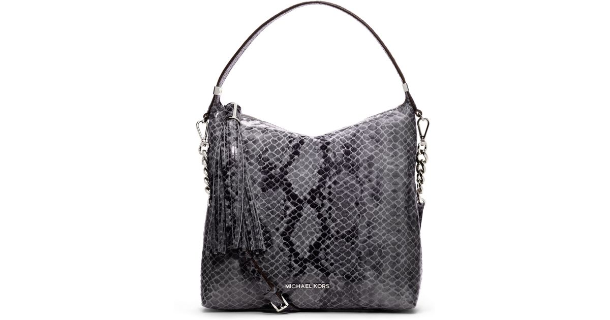 michael kors snake print bag