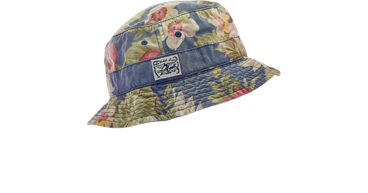 hawaiian print hat