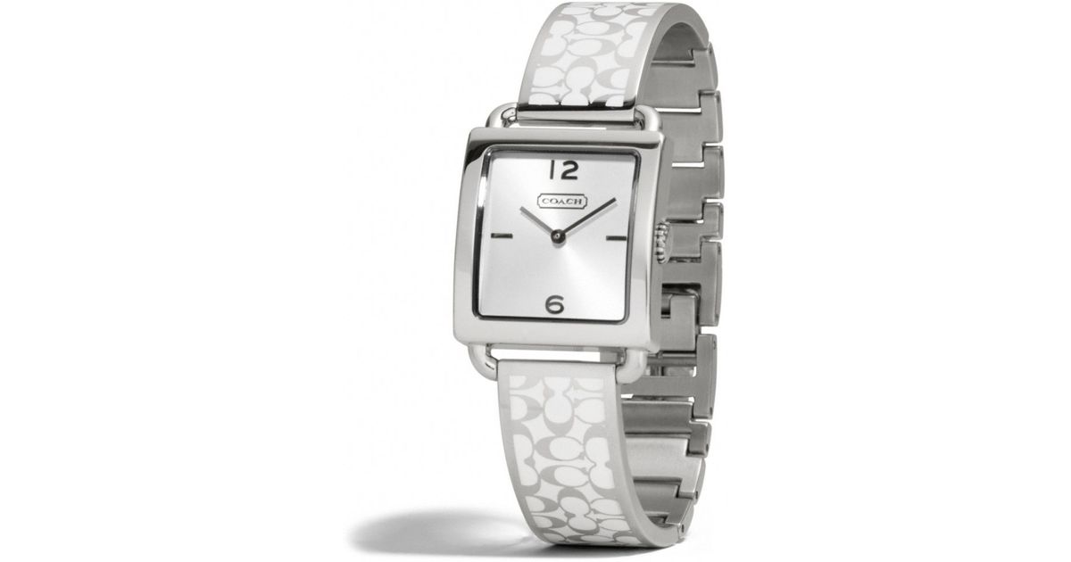 coach bangle watch