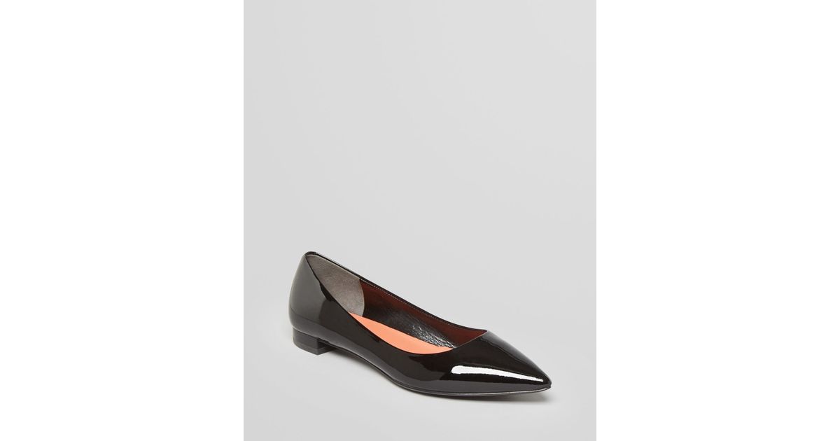 via spiga black flats