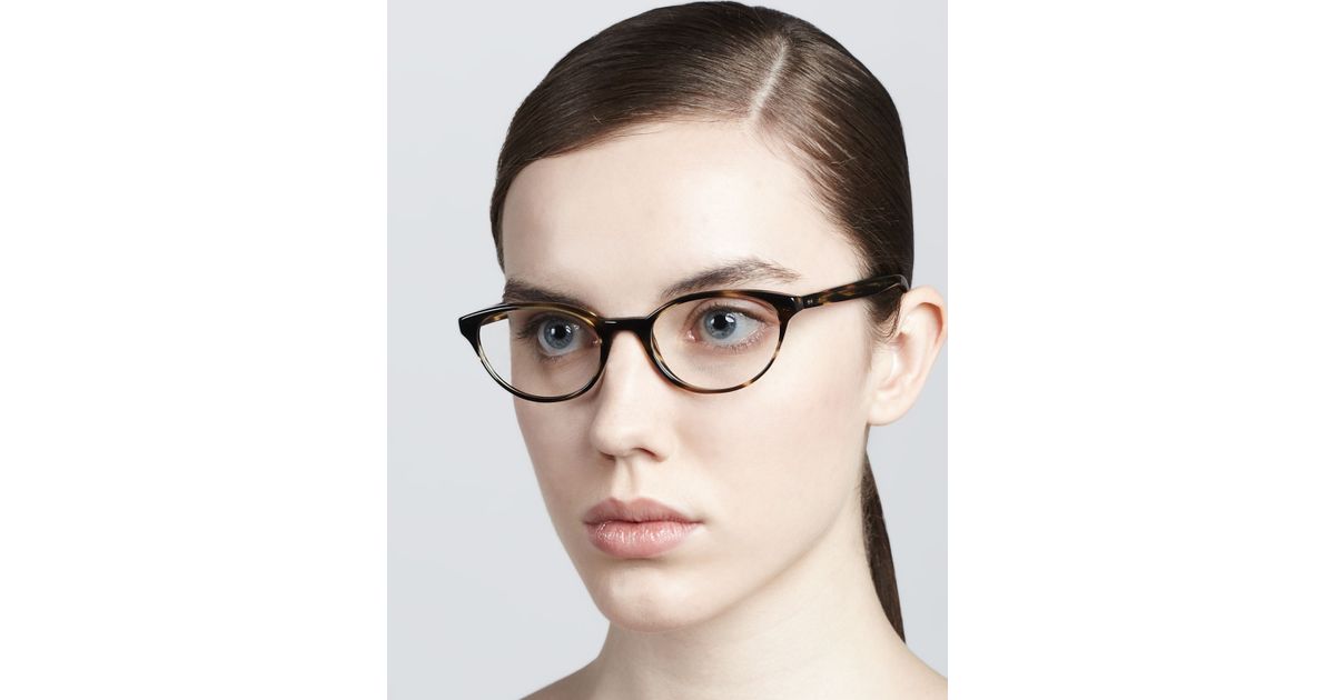 thin cat eye glasses