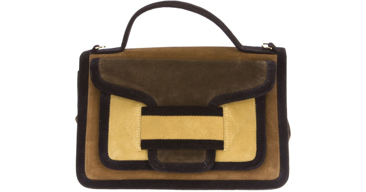 Pierre Hardy Natural Quadri Shoulder Bag Pierre Hardy Natural Quadri Shoulder Bag