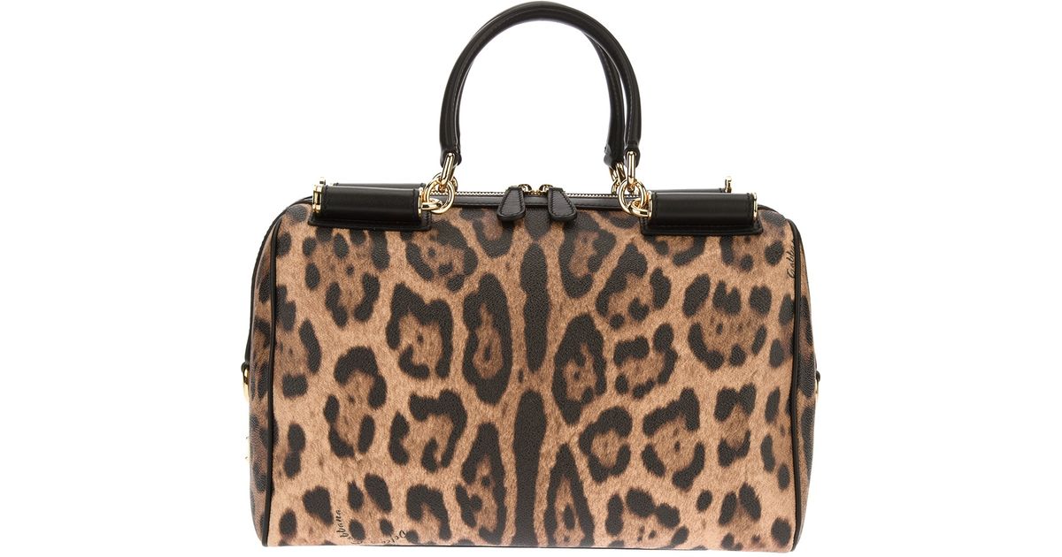 d&g leopard print bag