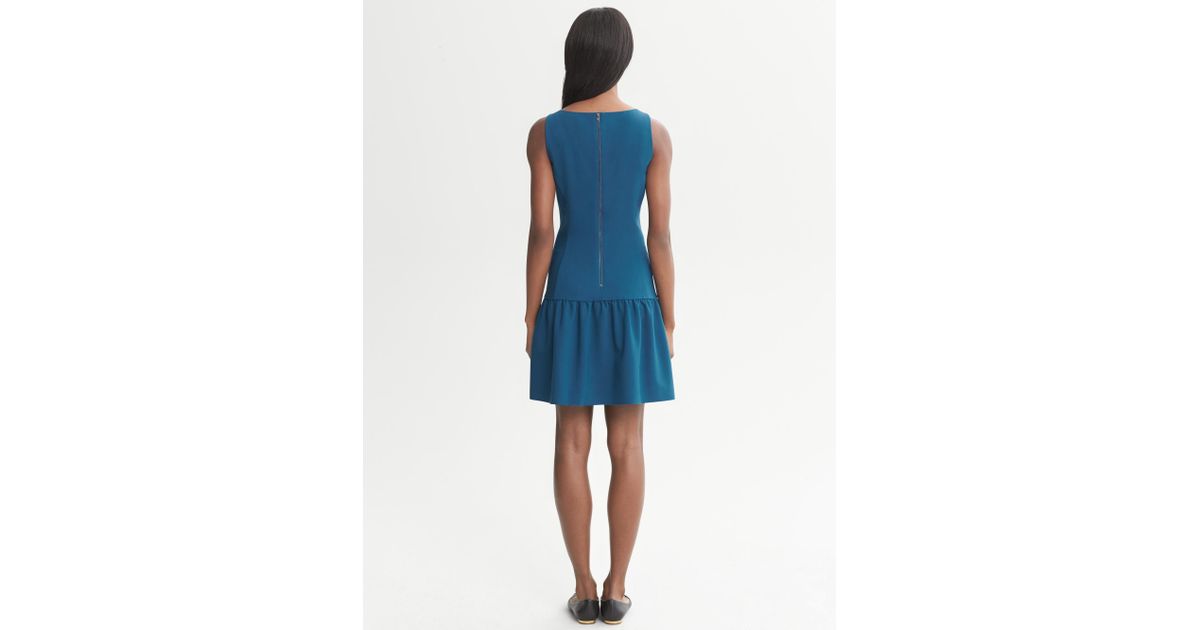 banana republic drop waist dress