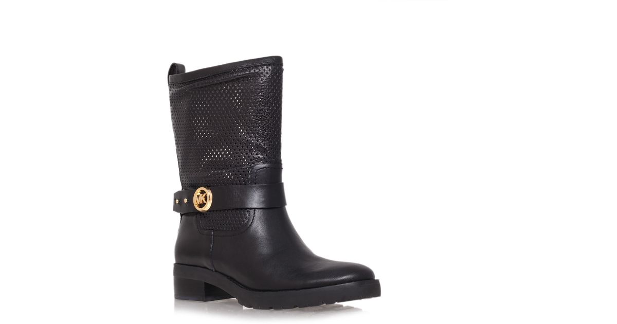 michael kors flat boots