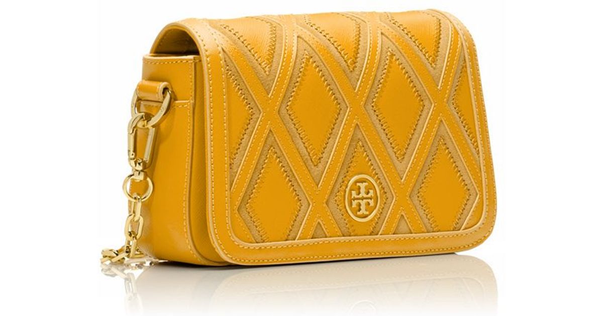 tory burch mustard purse