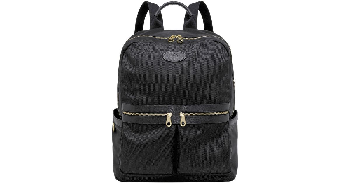 mulberry black backpack