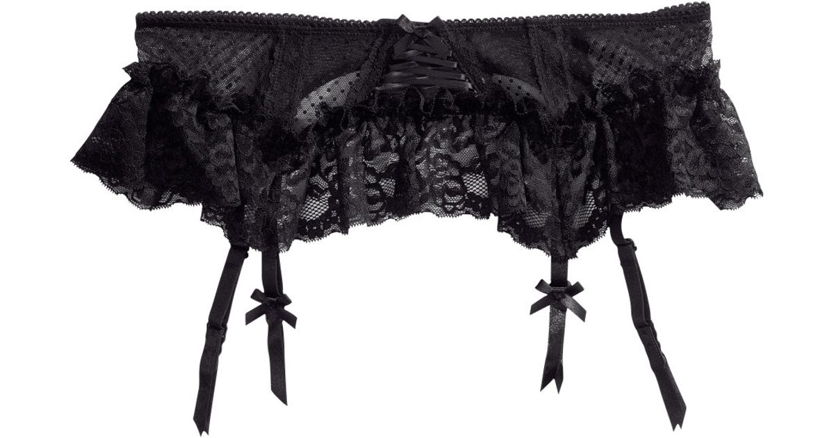 suspender belt h&m