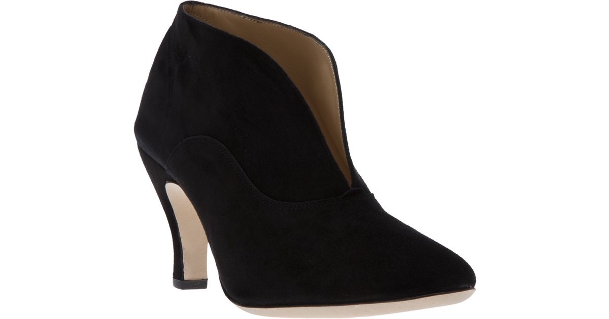 open ankle boots