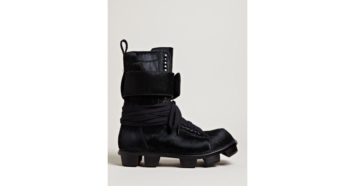 rick owens plinth boots