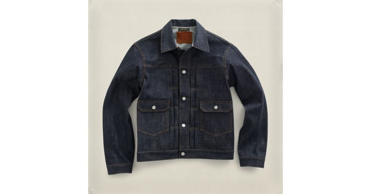 rrl limited edition denim jacket