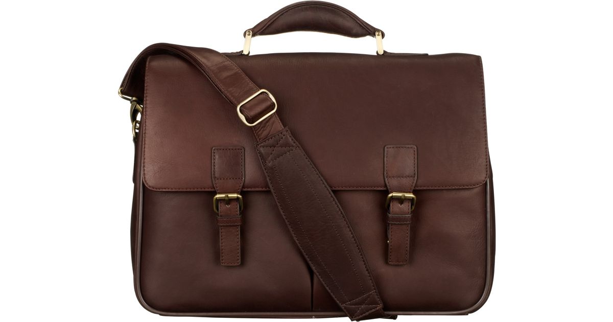 john lewis leather laptop bag