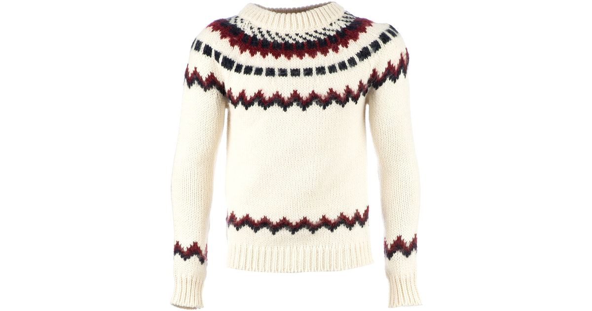 saint laurent jumper white