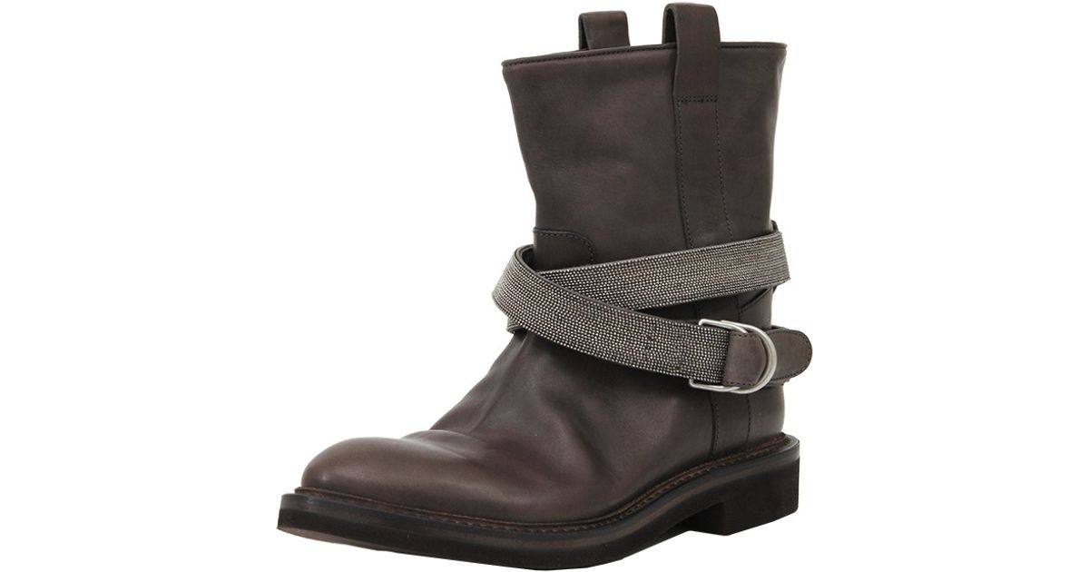 brunello cucinelli ankle boots