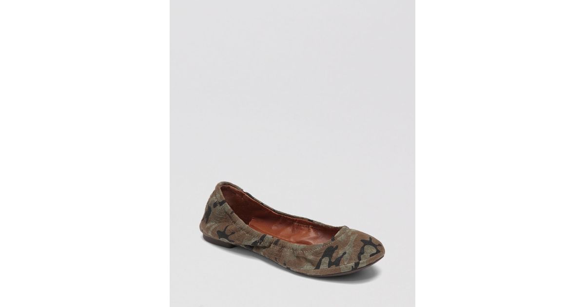 lucky brand camo flats