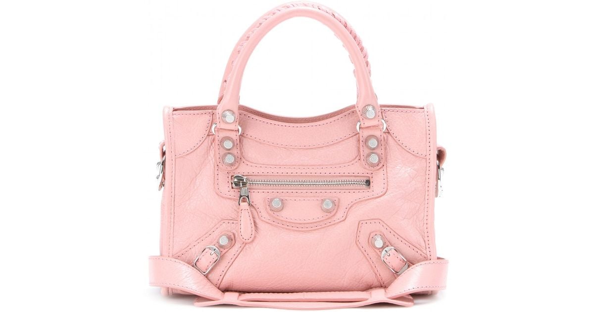 balenciaga pink small bag