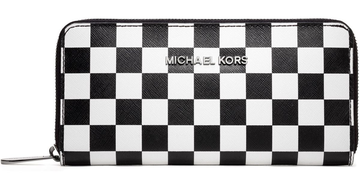 michael kors checkerboard wallet