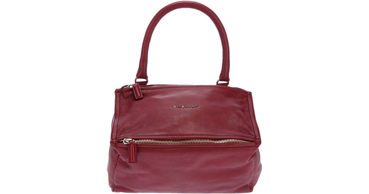 Givenchy Small Pandora Bag in Red | Lyst