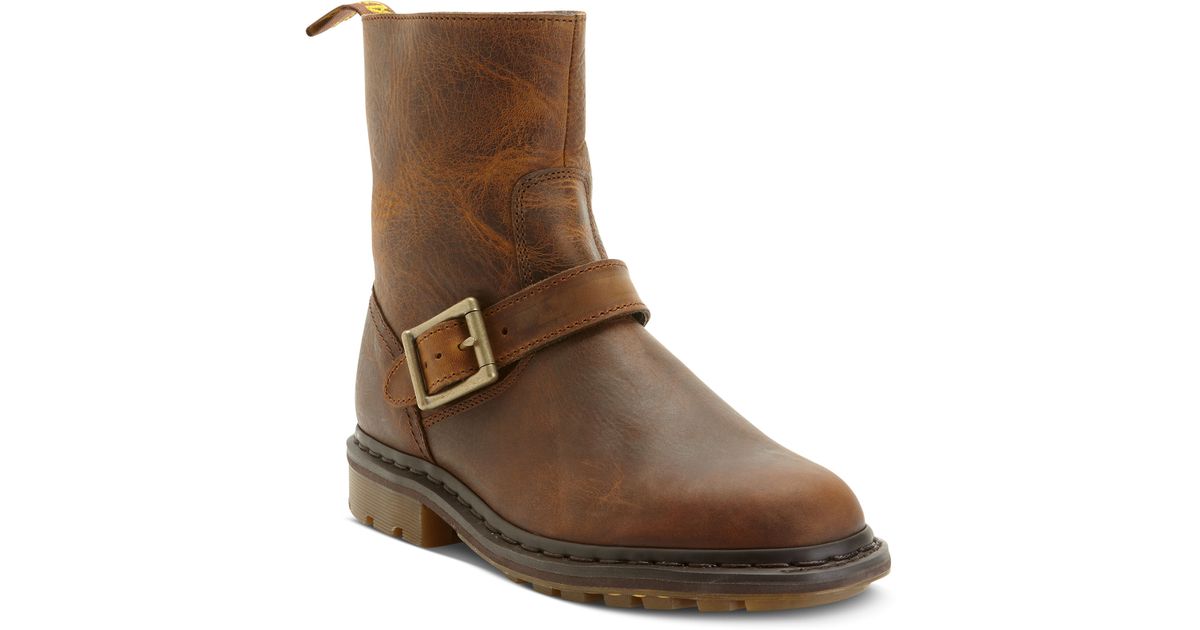 low buckle boots