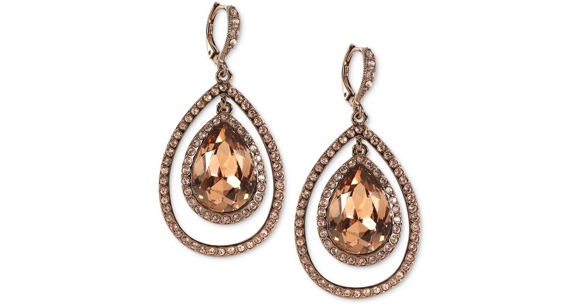 givenchy teardrop earrings