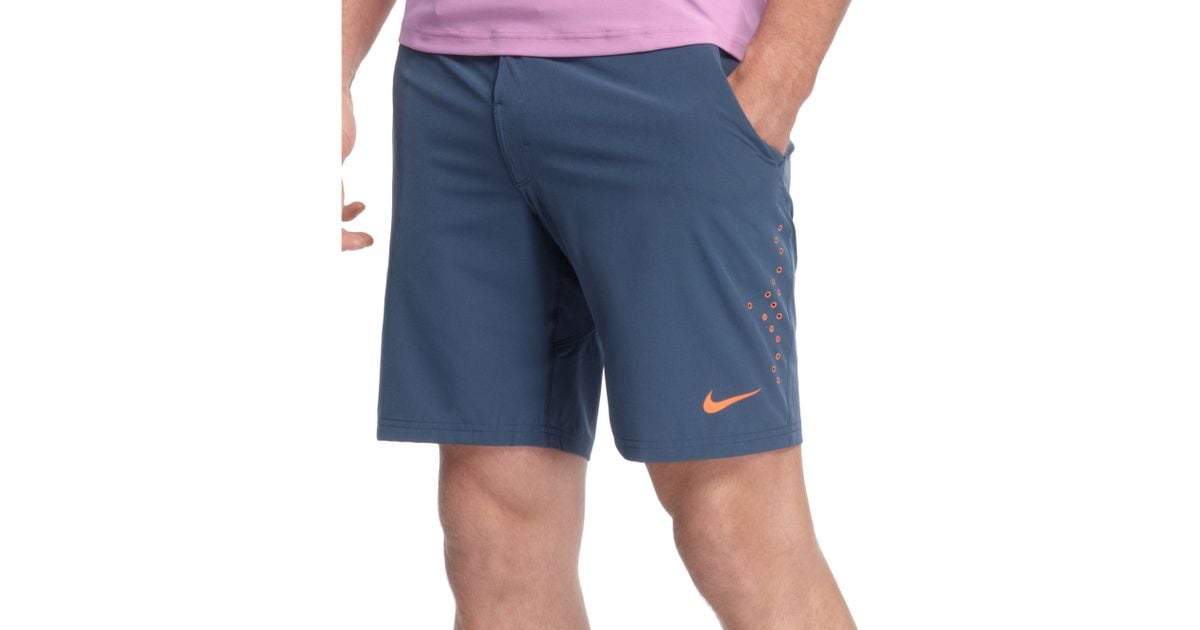 Nike Nadal Flex Ace Shorts All Black JR | Racketspecialisten.se