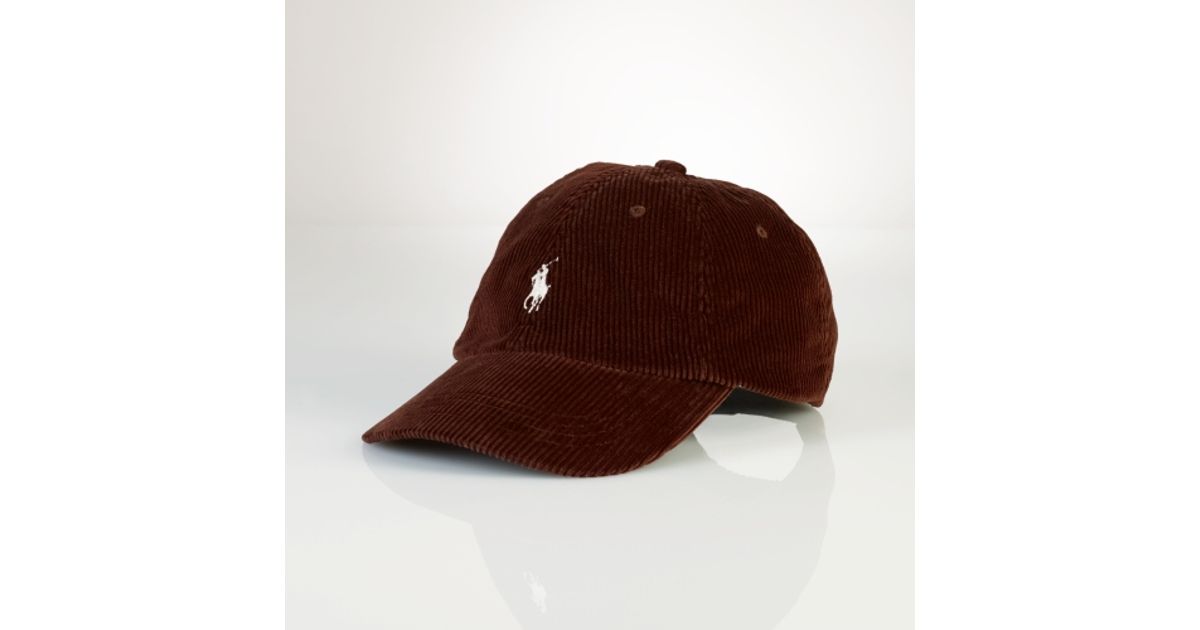 ralph lauren cap burgundy