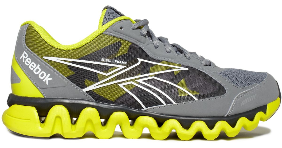 Reebok Ziglite Rush Sneakers in Gray 