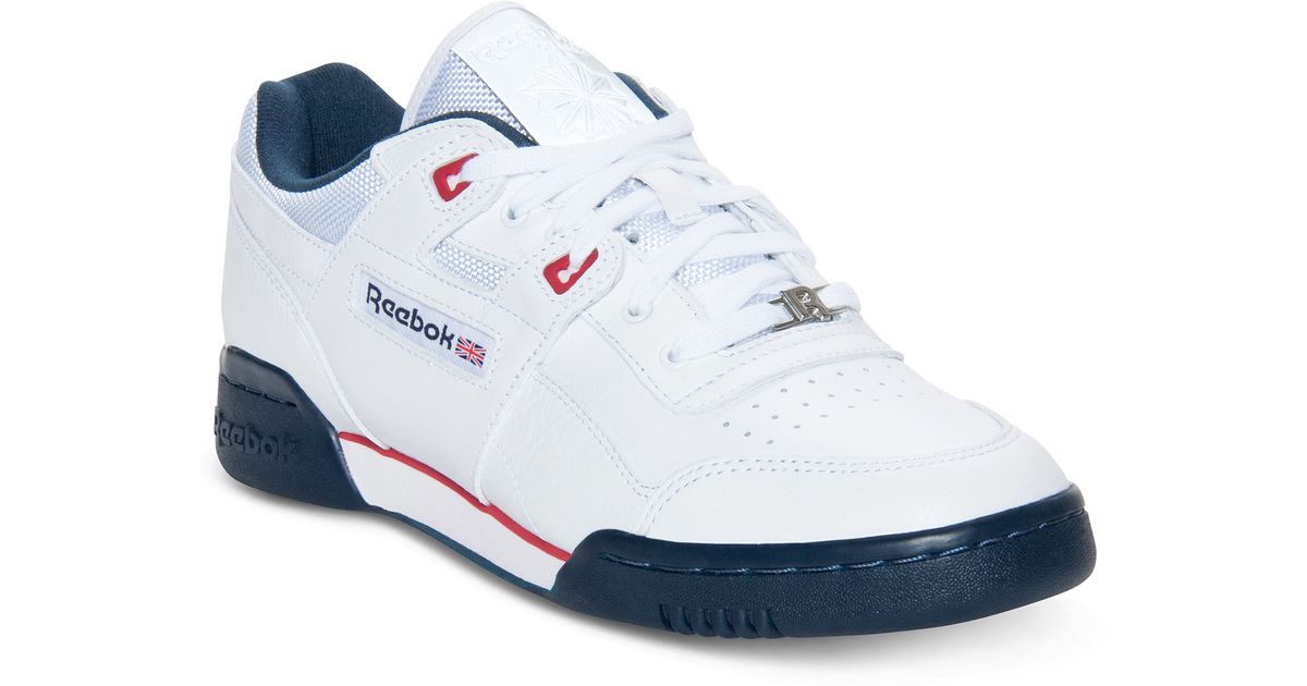 men's reebok workout plus casual shoes