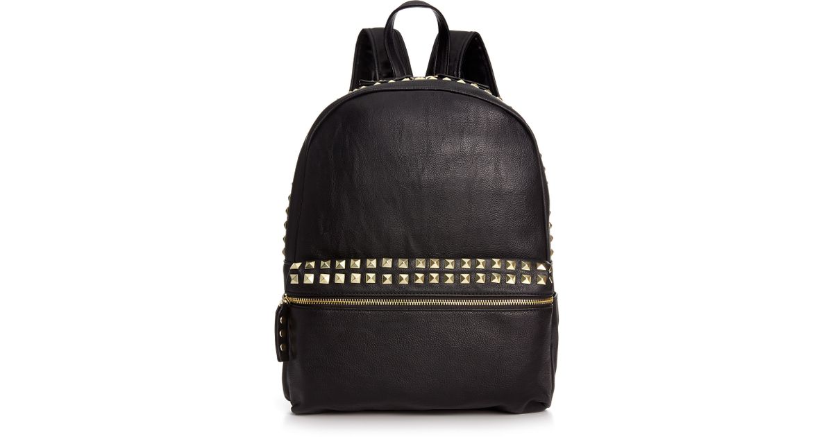 Steve Madden Bblaze Studded Backpack in Cognac (Black) Lyst