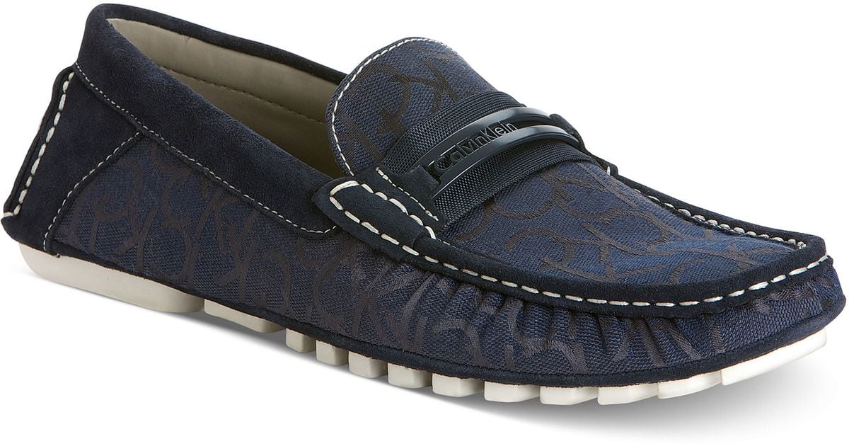 calvin klein boat shoes