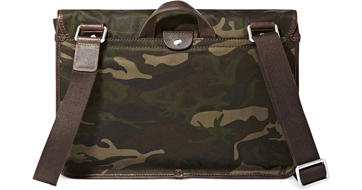 fossil camo bag