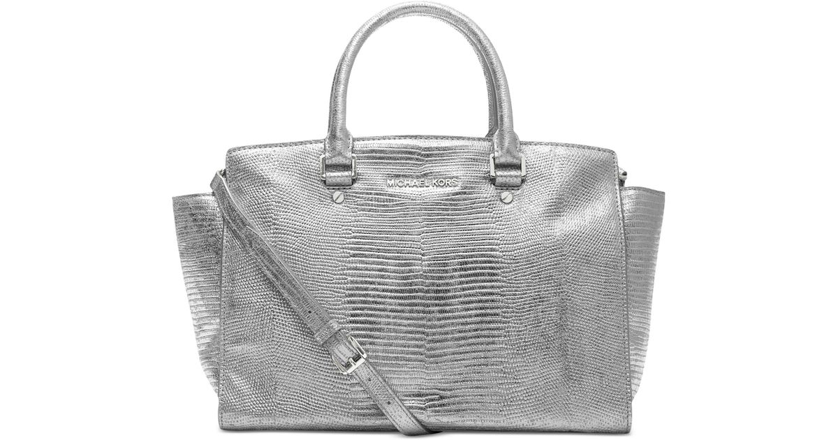 michael kors large silver
