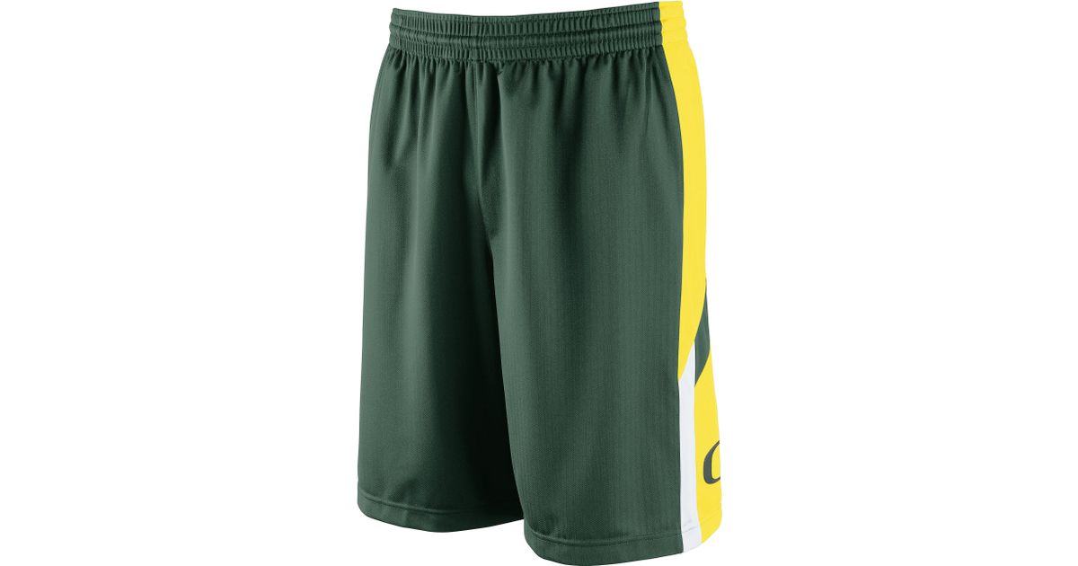 Nike Oregon Ducks Basketball Shorts In Green For Men Lyst