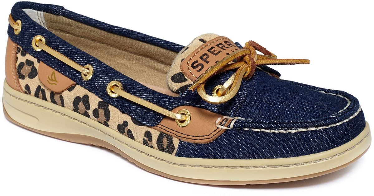 denim sperrys