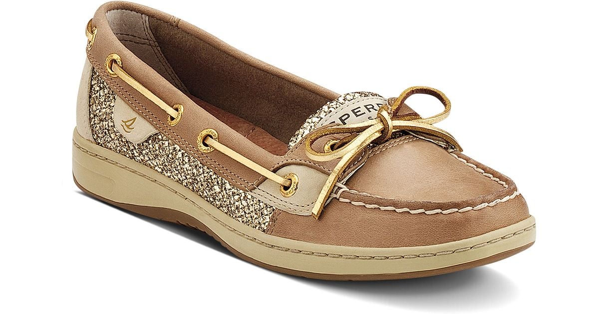 glitter sperry boat shoes