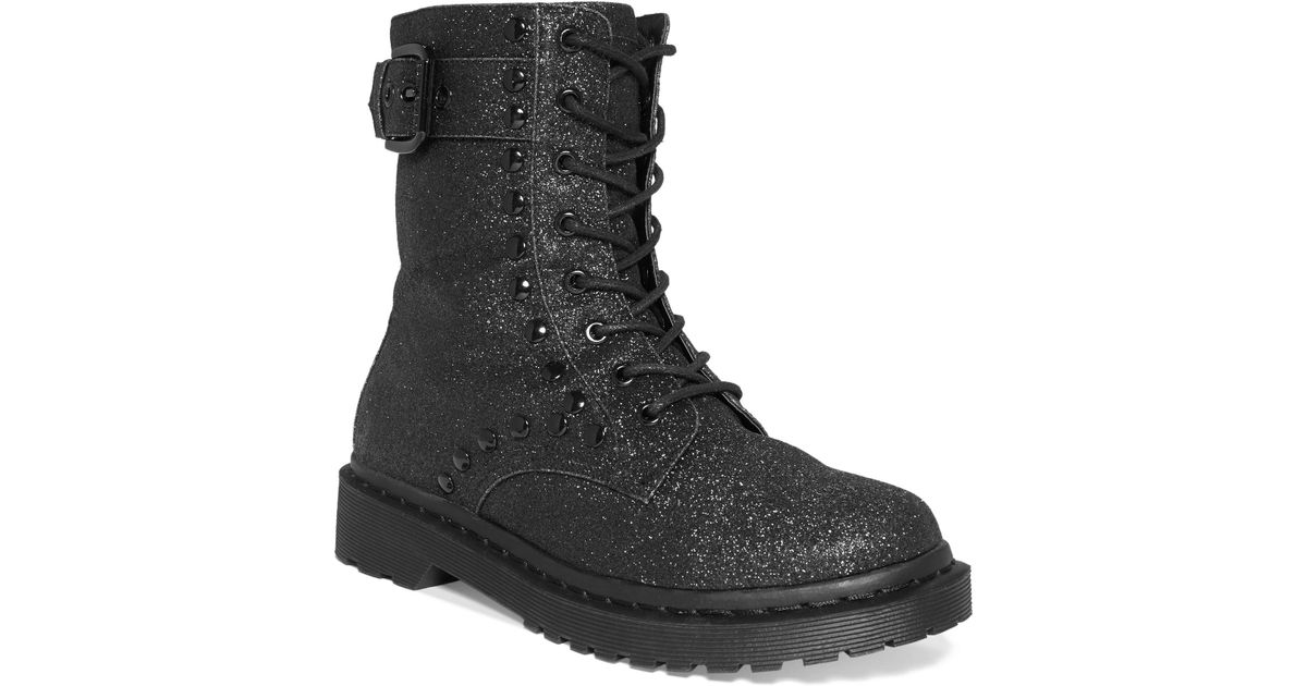 Guess Boots Techno Glitter Booties 