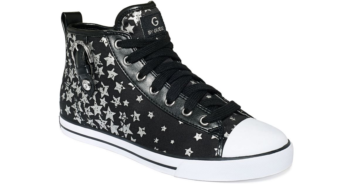 g by guess black sneakers