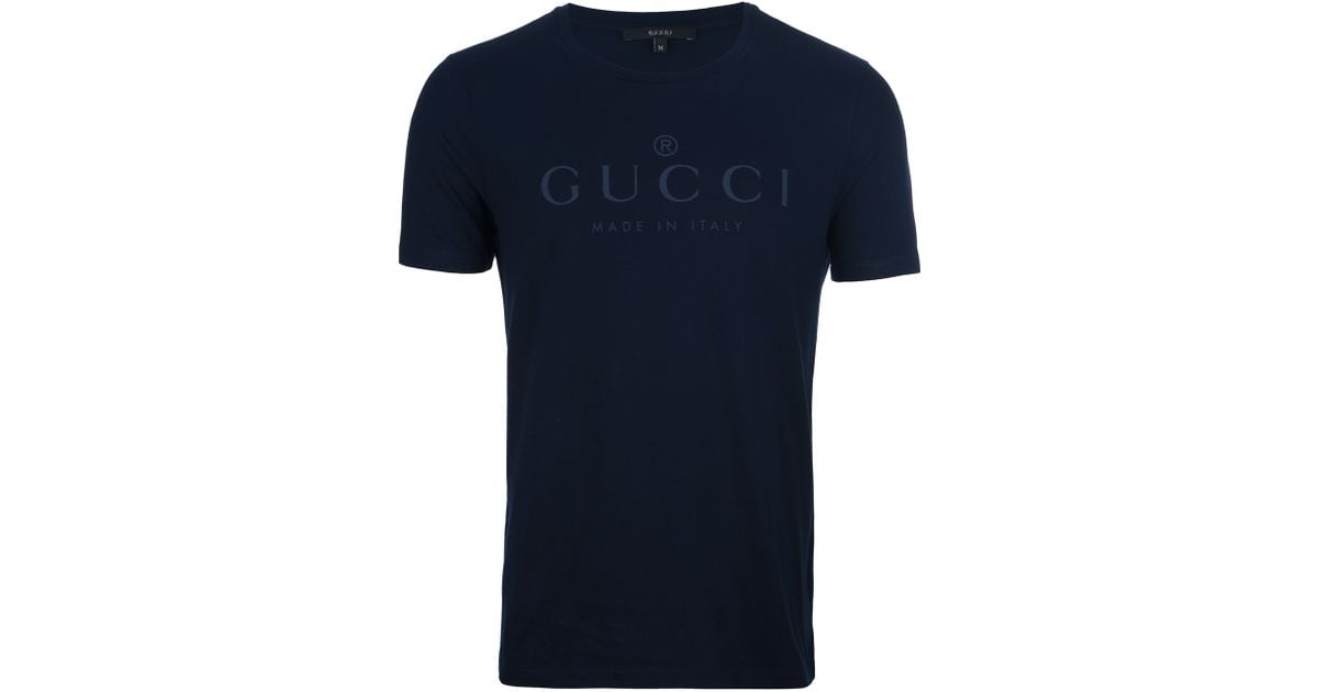 gucci t shirt navy