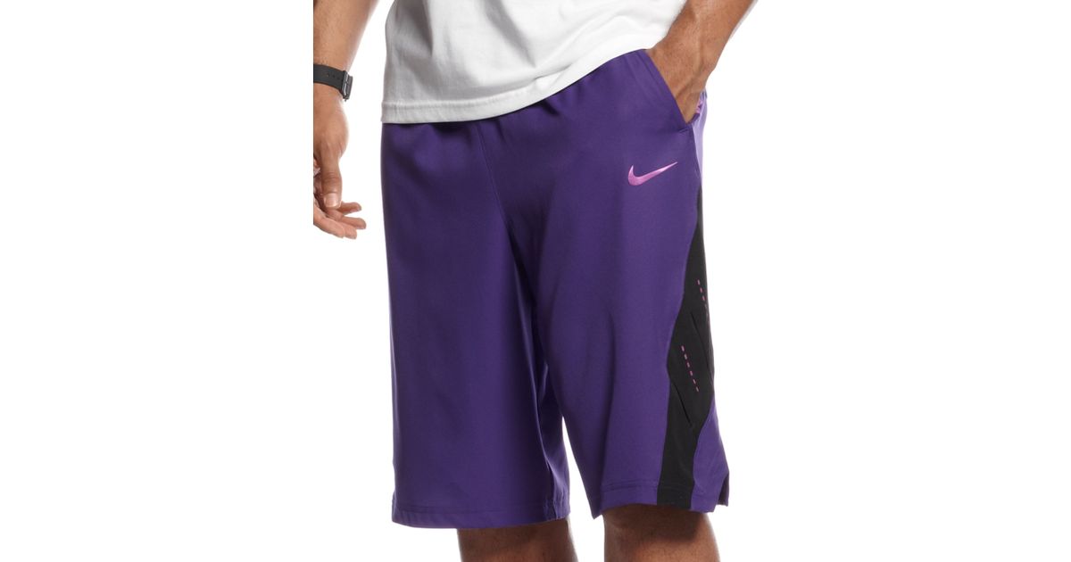 kobe purple shorts