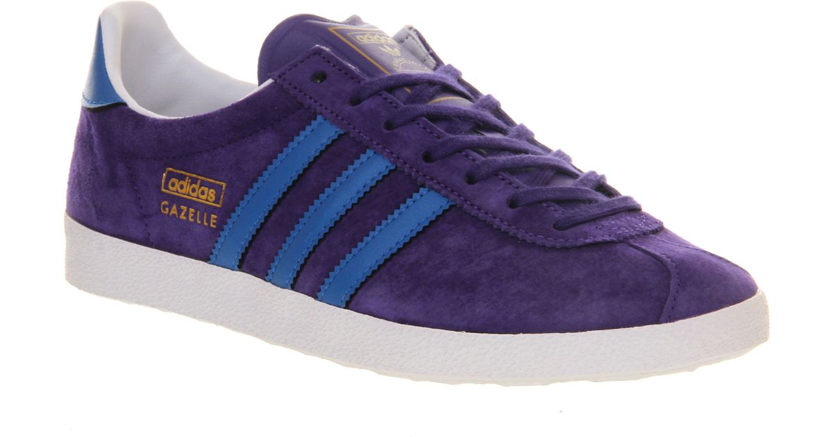 gazelle og adidas purper