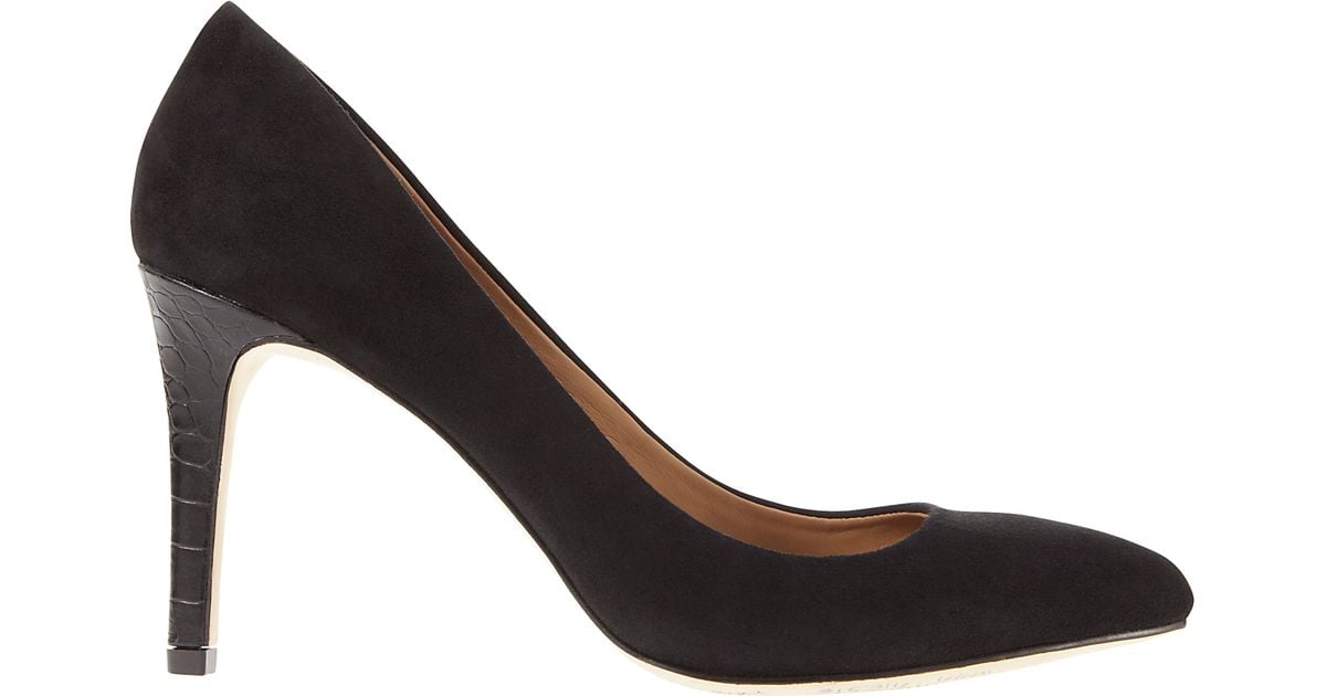 ann taylor suede pumps