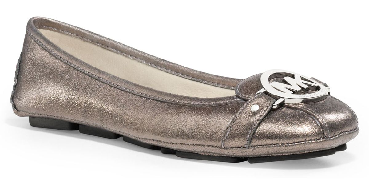 michael kors metallic shoes