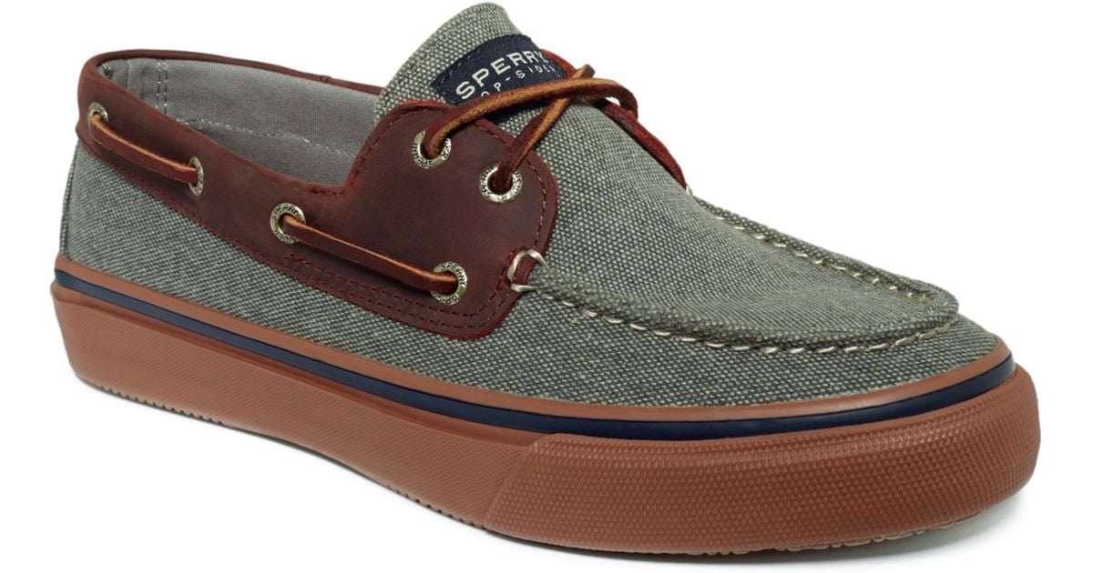 canvas sperrys