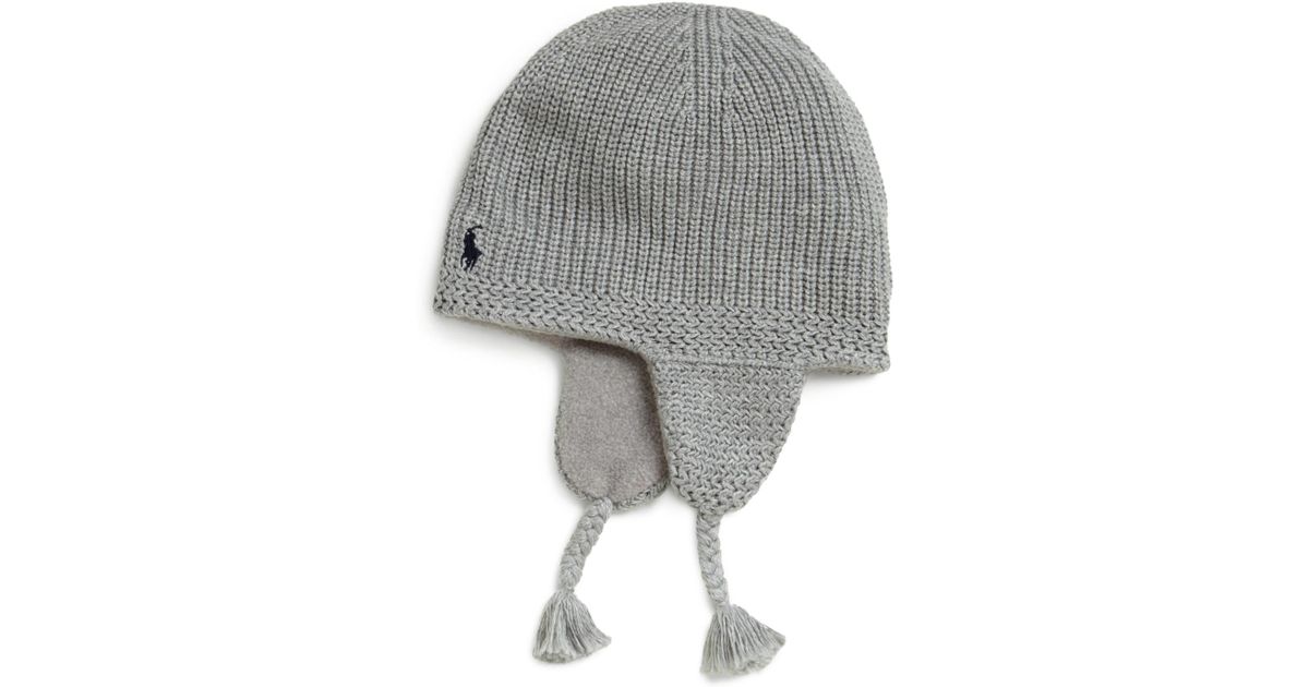 ralph lauren earflap hat